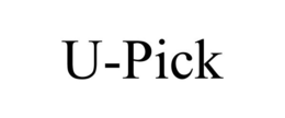 U-PICK trademark