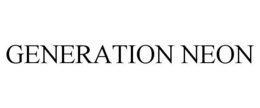 GENERATION NEON trademark