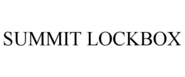 SUMMIT LOCKBOX trademark