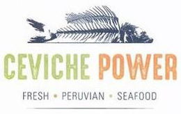 CEVICHE POWER FRESH · PERUVIAN · SEAFOOD trademark