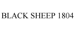 BLACK SHEEP 1804 trademark