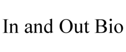 IN AND OUT BIO trademark