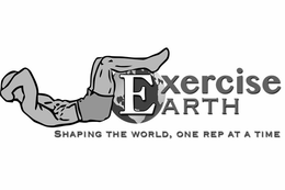 EXERCISE EARTH SHAPING THE WORLD, ONE REP AT A TIME trademark