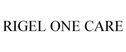 RIGEL ONE CARE trademark