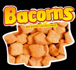 BACORNS BBQ BACON FLAVORED SNACK trademark