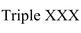 TRIPLE XXX trademark