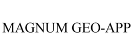 MAGNUM GEO-APP trademark