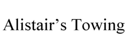 ALISTAIR'S TOWING trademark