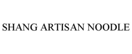 SHANG ARTISAN NOODLE trademark