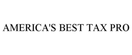 AMERICA'S BEST TAX PRO trademark