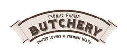 THOMAS FARMS BUTCHERY UNITING LOVERS OF PREMIUM MEATS trademark