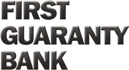 FIRST GUARANTY BANK trademark