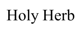 HOLY HERB trademark