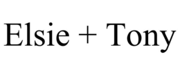 ELSIE + TONY trademark