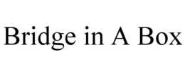BRIDGE IN A BOX trademark