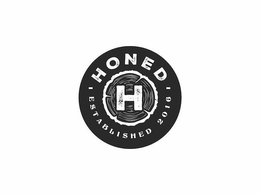 H HONED ESTABLISHED 2016 trademark