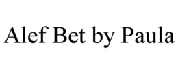 ALEF BET BY PAULA trademark