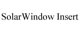SOLARWINDOW INSERT trademark