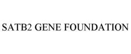 SATB2 GENE FOUNDATION trademark