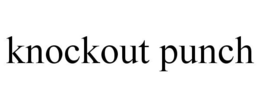 KNOCKOUT PUNCH trademark