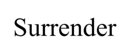 SURRENDER trademark