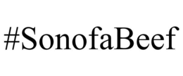#SONOFABEEF trademark