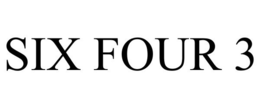 SIX FOUR 3 trademark