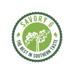 SAVORY G THE BEST IN SOUTHERN TASTE trademark