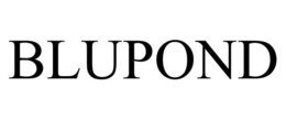 BLUPOND trademark