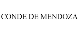 CONDE DE MENDOZA trademark