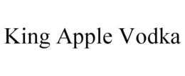 KING APPLE VODKA trademark