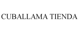 CUBALLAMA TIENDA trademark