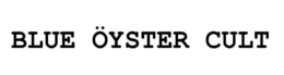 BLUE ÖYSTER CULT trademark