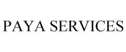 PAYA SERVICES trademark