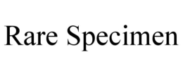 RARE SPECIMEN trademark