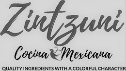 ZINTZUNI COCINA MEXICANA QUALITY INGREDIENTS WITH A COLORFUL CHARACTER trademark