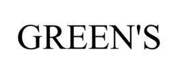 GREEN'S trademark