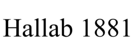 HALLAB 1881 trademark