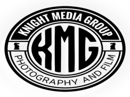 KNIGHT MEDIA GROUP PHOTOGRAPHY AND FILM KMG trademark