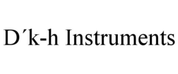 D´K-H INSTRUMENTS trademark