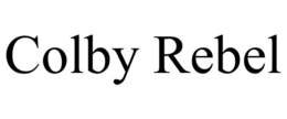 COLBY REBEL trademark