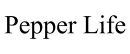 PEPPER LIFE trademark