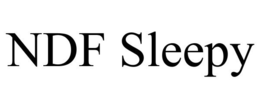 NDF SLEEPY trademark