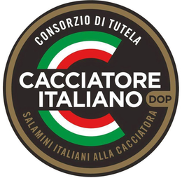 CACCIATORE ITALIANO DOP CONSORZIO DI TUTELA SALAMINI ITALIANI ALLA CACCIATORA trademark