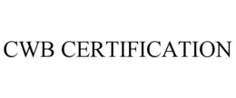 CWB CERTIFICATION trademark