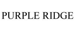 PURPLE RIDGE trademark