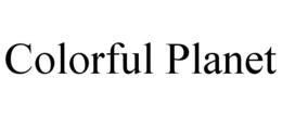 COLORFUL PLANET trademark