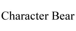 CHARACTER BEAR trademark