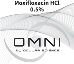 MOXIFLOXACIN HCL 0.5% OMNI BY OCULAR SCIENCE trademark
