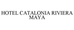 HOTEL CATALONIA RIVIERA MAYA trademark